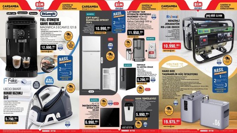 BİM'e 29 Ocak 2025 çarşamba Taşınabilir Güç İstasyonu geliyor!