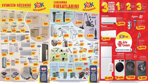 ŞOK market 12 Mart 2025 çarşamba aktüel ürünler kataloğu! ŞOK markete hangi ürünler geliyor?