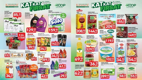 Tarım Kredi KOOP Çiftçi Marketi 06-12 Mayıs 2025 indirim kataloğu yayımlandı!