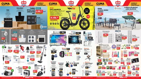 BİM'e Katlanabilir Elektrikli Bisiklet geliyor! BİM 16 Mayıs 2025 Cuma aktüel ürünler kataloğu!