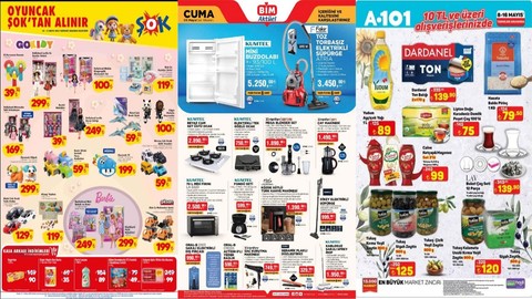 ŞOK, A101 VE BİM’e hangi ürünler geliyor? (ŞOK, A101 VE BİM AKTÜEL ÜRÜNLER KATALOGLARI)