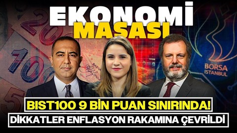 BIST100 9 Bin Puan Sınırında! Dikkatler Enflasyon Rakamına Çevrildi