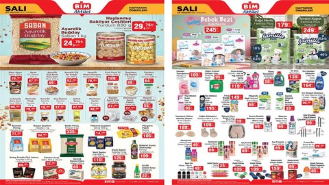 BİM'e 24 Haziran Salı günü aşurelik malzemeler geliyor! (BİM 24 HAZİRAN AKTÜEL ÜRÜNLER KATALOĞU)