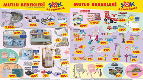 ŞOK’a Bebek Ürünleri ve Oyuncak geldi! (ŞOK 9-15 TEMMUZ 2025 AKTÜEL ÜRÜNLER KATALOĞU)
