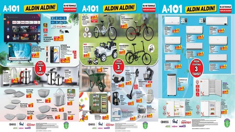 A101 market 10-16 Temmuz 2025 indirim kataloğu yayımlandı! A101'e hangi ürünler geliyor?