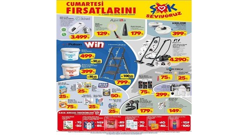 ŞOK’a bugün Ev Tipi Merdiven geliyor! (ŞOK 12-15 TEMMUZ AKTÜEL ÜRÜNLER KATALOĞU)