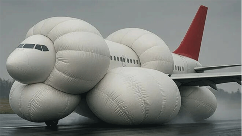 Hava yastıklı uçaklar geliyor! Çarpışmaların etkisi hafifletilecek