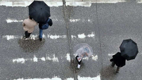 Meteoroloji'den saatli sağanak yağış uyarısı