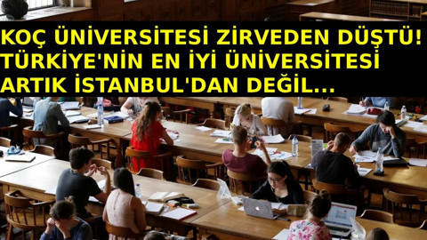 QS sıralamasında ters köşe; Türk Üniversitesi 269. sıraya yükseldi! İşte en iyi 26 Türk üniversitesi