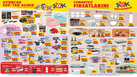 ŞOK market 22-25 Kasım 2025 aktüel ürünler kataloğu yayımlandı! ŞOK’a Oyuncak geliyor!
