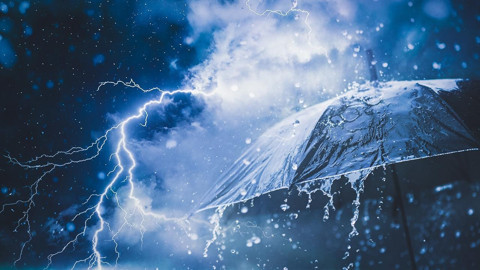 Meteoroloji'den 32 il için kuvvetli sağanak yağış uyarısı