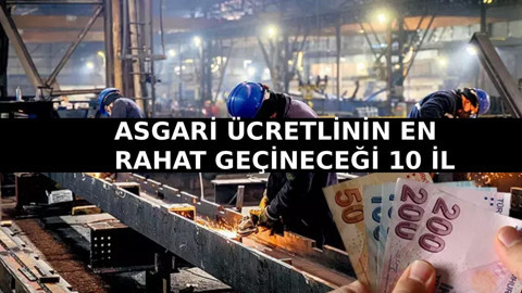 Asgari ücretliye en ucuz 15 il açıklandı; Ev kiraları çok daha uygun