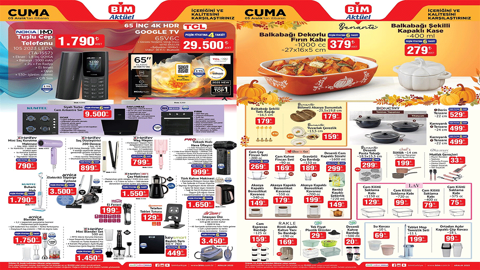 BİM market 05 Aralık 2025 Cuma aktüel ürünler kataloğu! BİM'e Nokia Tuşlu Cep Telefonu geliyor!