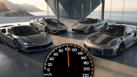 0-100 değeri en iyi olan 10 otomobil; Liste başında ne Pagani ne de Bugatti var!