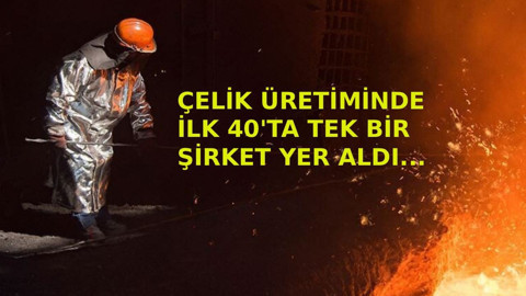 Dünyanın en büyük 40 çelik üreticisi içerisine bir Türk şirket girdi! 12 milyon ton üretim yaptı