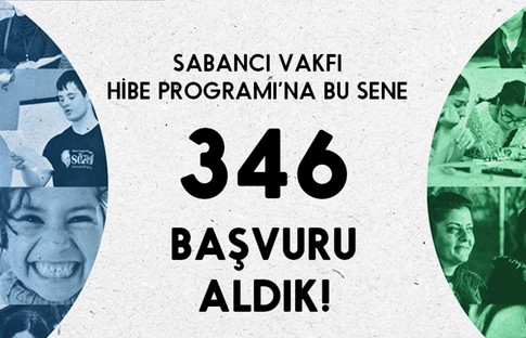 Sabancı Vakfı Hibe Programı'na 346 başvuru geldi