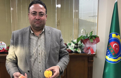 Tarsus’ta turfanda ürün hasadı şeftaliyle başladı
