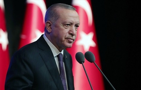 Erdoğan: Hava-hava füzemiz ilk atışta hedefi tam isabetle vurdu