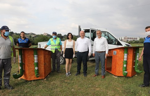 Üniversite öğrencisi tasarladı, Darıca Belediyesi üretti