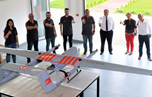 GTÜ Teknoparktan, İngiltere hava sahasında uçan ilk sivil İHA