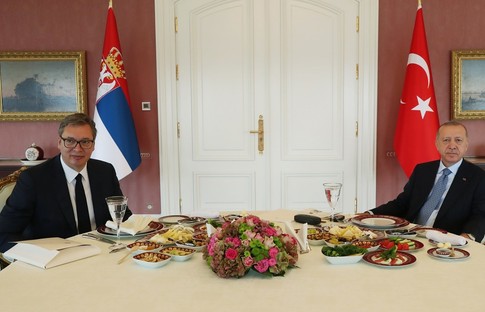 Erdoğan, Sırbistan Cumhurbaşkanı Vucic ile görüştü