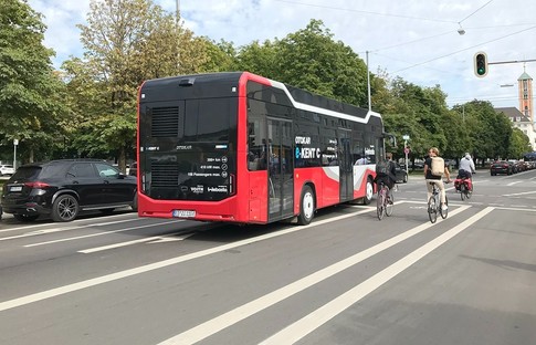 Otokar’ın elektrikli otobüsü Münih’te görücüye çıktı