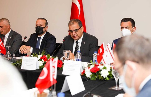 KKTC'de "Kısa Vadeli Ekonomik Eylem Planı Hazırlık Toplantısı" yapıldı