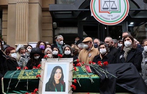 Dilara Yıldız için İstanbul Barosu'nda tören: Sözün bittiği yerdeyiz