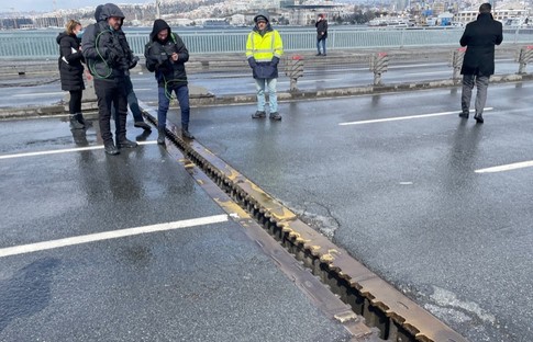 Atatürk Köprüsü trafiğe açıldı