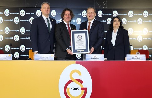 Enerjisa ve Galatasaray’dan dünya rekoru