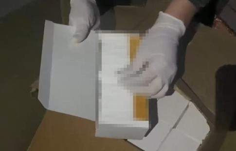 Milyonlarca kaçak makaron ve sigara filtresi ele geçirildi