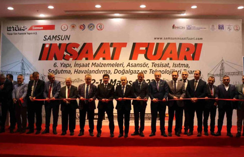 TÜYAP 6. İnşaat Fuarı Samsun’da ziyaretçilerine kapılarını açtı