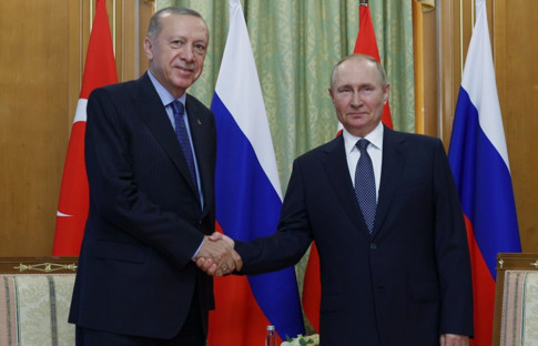 Erdoğan ile Putin bir araya geldi