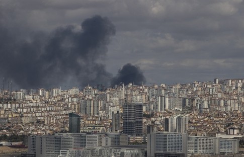 Ankara'da Hurdacılar Sitesi'nde yangın