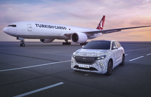 Turkish Cargo, Togg’u Arjantin’e taşıdı