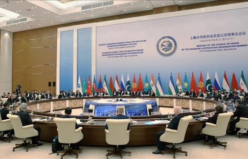 ŞİÖ liderleri Semerkant Deklarasyonu'nu imzaladı