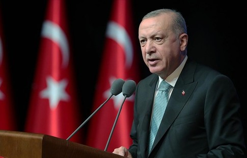 Cumhurbaşkanı Erdoğan, BAE Devlet Başkanı Nahyan ile görüştü