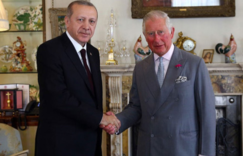 Cumhurbaşkanı Erdoğan, İngiltere Kralı Charles ile görüştü