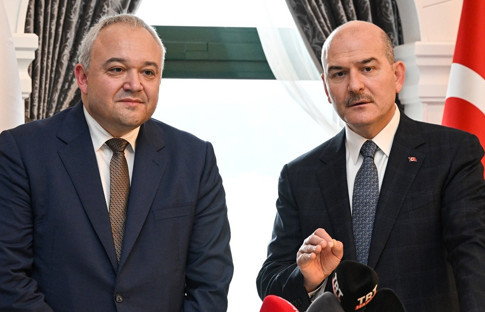 Bakan Soylu, Bulgar mevkidaşı ile bir araya geldi
