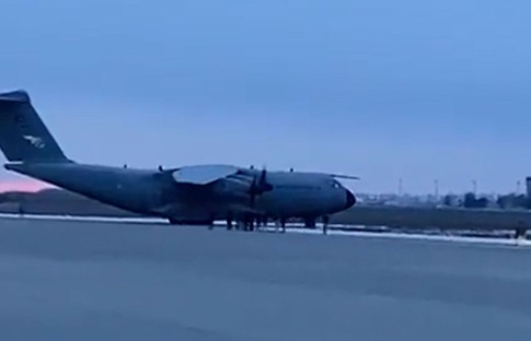 Ukrayna'da bulunan Türk askeri nakliye uçakları geri dönüyor