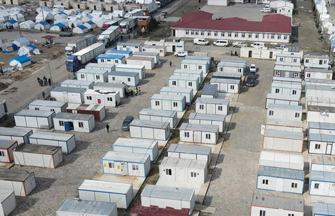 Afetzedelere konteyner tesliminde KDV yüzde 1’e indirildi