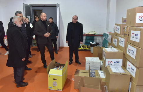 Tekkeköy’de yardımlar koordinasyon içinde ulaştırılıyor