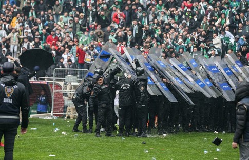 Bursa'daki olaylı maça soruşturma