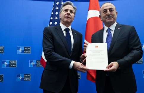 Çavuşoğlu, Blinken ile bir araya geldi