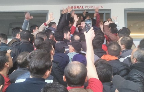 Güral Porselen'de işçi eylemi sona erdi