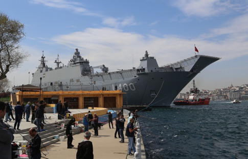 TCG Anadolu bugün ziyarete açılıyor