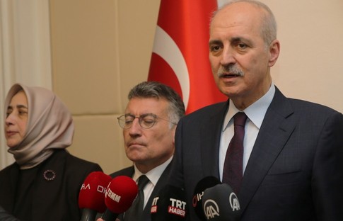 Kurtulmuş'tan partilere ziyaret