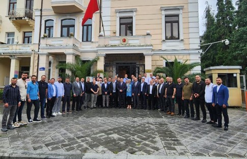 Başkan Şengül Gürcistanlı iş insanlarıyla bir araya geldi