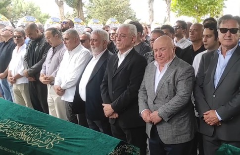 Cem Büyükhanlı'nın cenazesi toprağa verildi