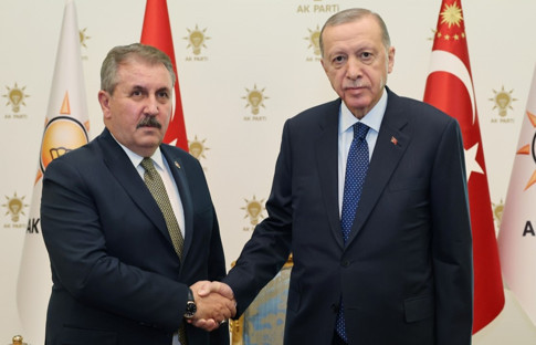 Erdoğan, Destici ile bir araya geldi
